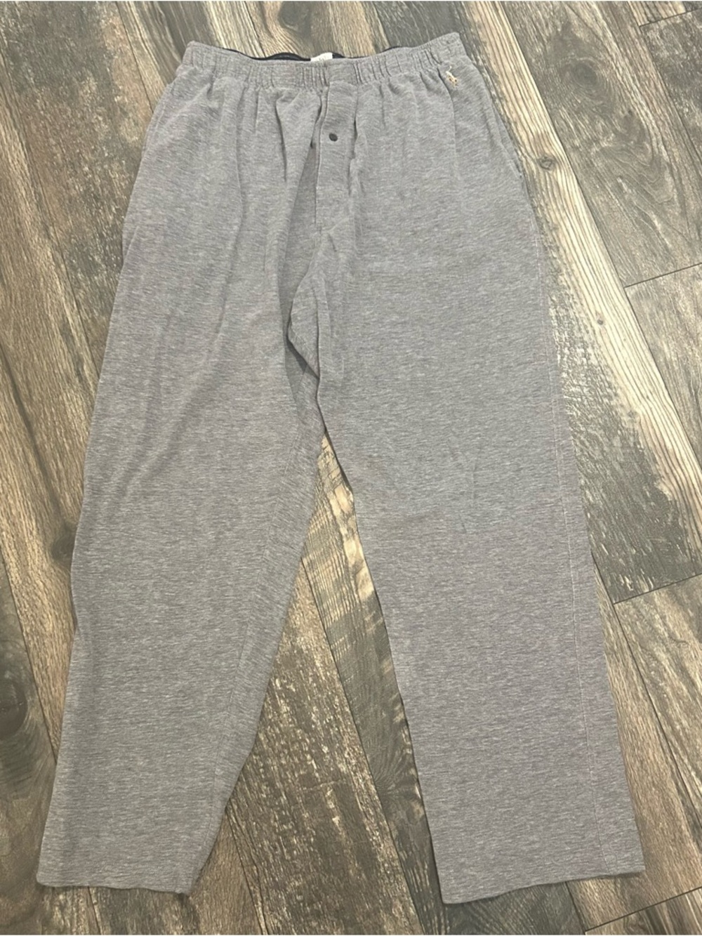 Polo Ralph Lauren Men's Lightweight Gray Classic Pull On Lounge Pants Pockets